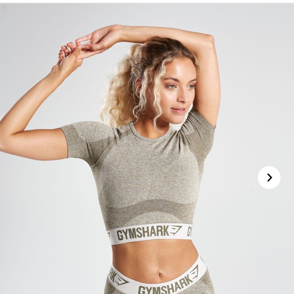 Gym shark flex crop top